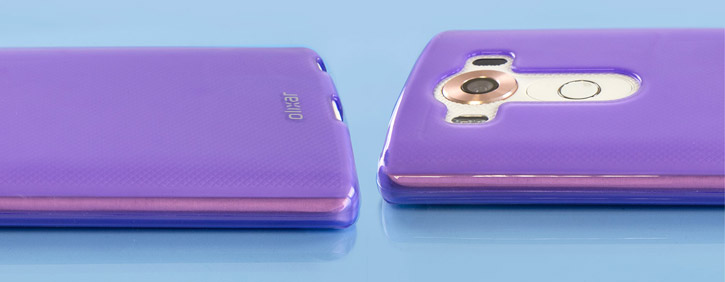 Coque Gel LG V10 FlexiShield - Violette