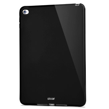 FlexiShield iPad Mini 4 Gel Case - Solid Black
