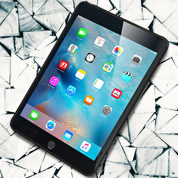 FlexiShield iPad Mini 4 Gel Case - Solid Black