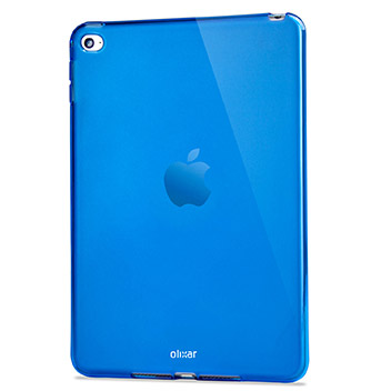Funda iPad Mini 4 Olixar FlexiShield Gel - Azul