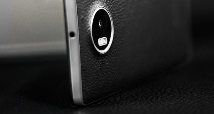 Mozo Microsoft Lumia 950 XL Wireless Charging Back Cover -Black/Silver