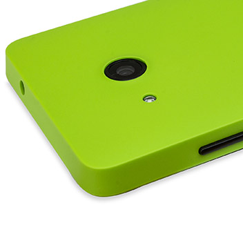 Mozo Microsoft Lumia 550 Back Cover Case - Green
