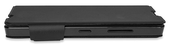 Mozo Microsoft Lumia 550 Flip Cover Case - Black