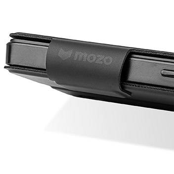 Mozo Microsoft Lumia 550 Flip Cover Case - Black