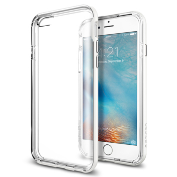 Spigen Neo Hybrid Ex iPhone 6S / 6 Bumper Case - Shimmery White