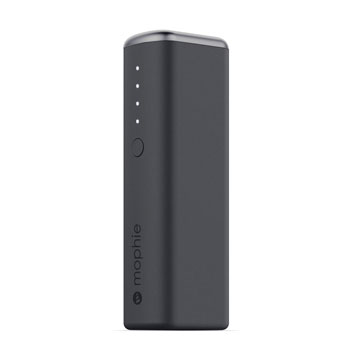 mophie - Power Boost Mini Power Bank 2,600 mAh - Black