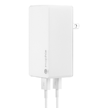 Mophie Dual USB Wall Charger Travel mophie dual wall & car charger for