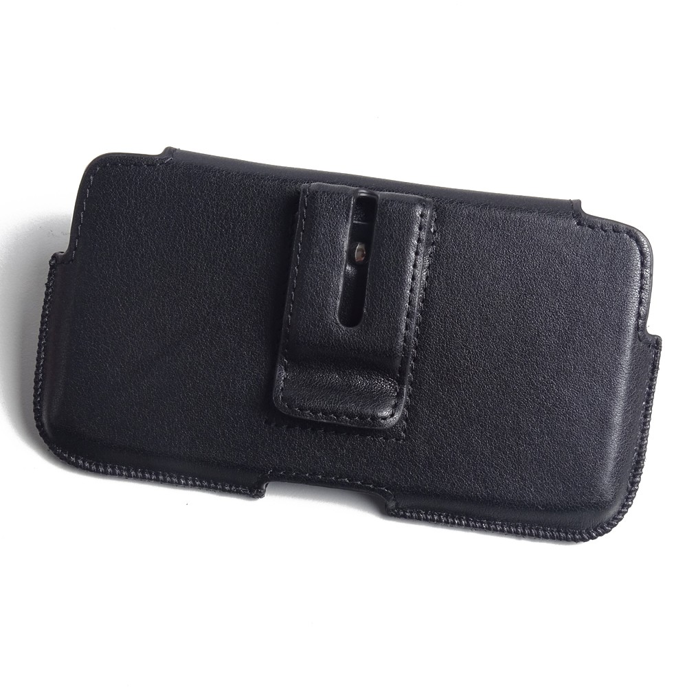 PDair Sony Xperia Z5 Leather Holster Pouch Case - Black