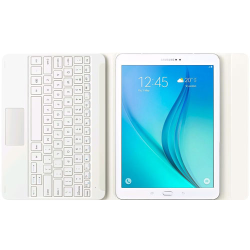 kubus vervolging antwoord Official Samsung Galaxy Tab S2 9.7 Bluetooth Keyboard Case - White