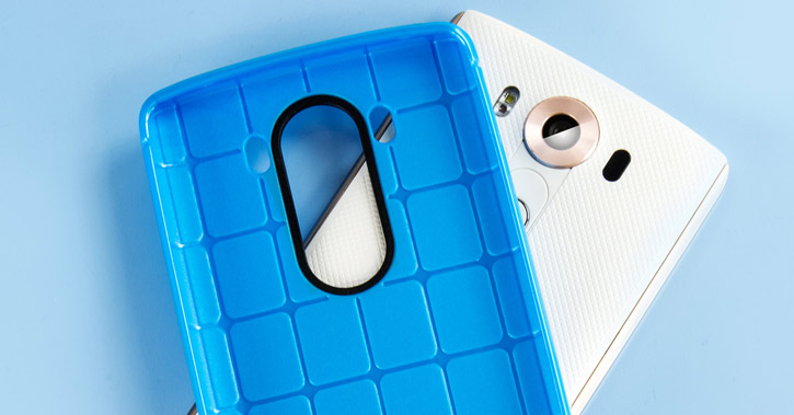 FlexiShield Dot LG V10 Case - Blue
