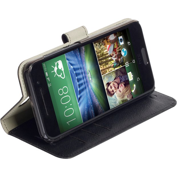 Krusell Boras HTC One A9 Wallet Cover - Black