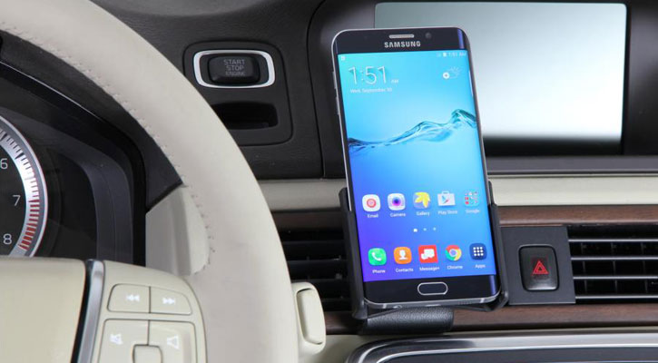 Brodit Passive Samsung Galaxy S6 Edge Plus In Car Holder with Tilt Swivel