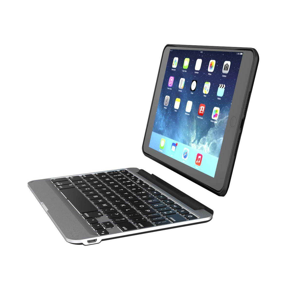 Zagg Slim Book iPad Mini 4 Keyboard Case - Black