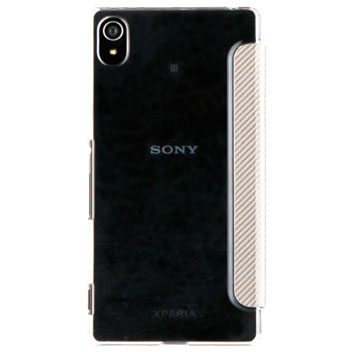 Roxfit Sony Xperia Z5 Premium Slim Book Case - Silver