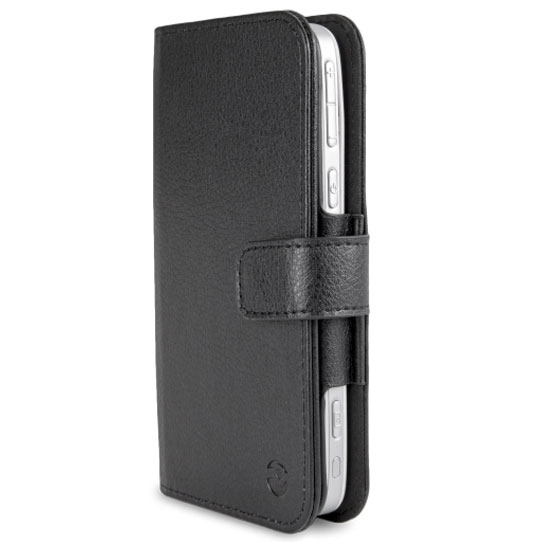 Official Doro Leather Style Liberto 825 Wallet Case - Black