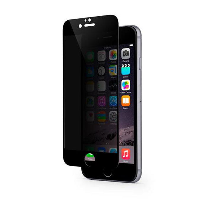 Moshi iVisor iPhone 6 Privacy Glass Screen Protector - Black