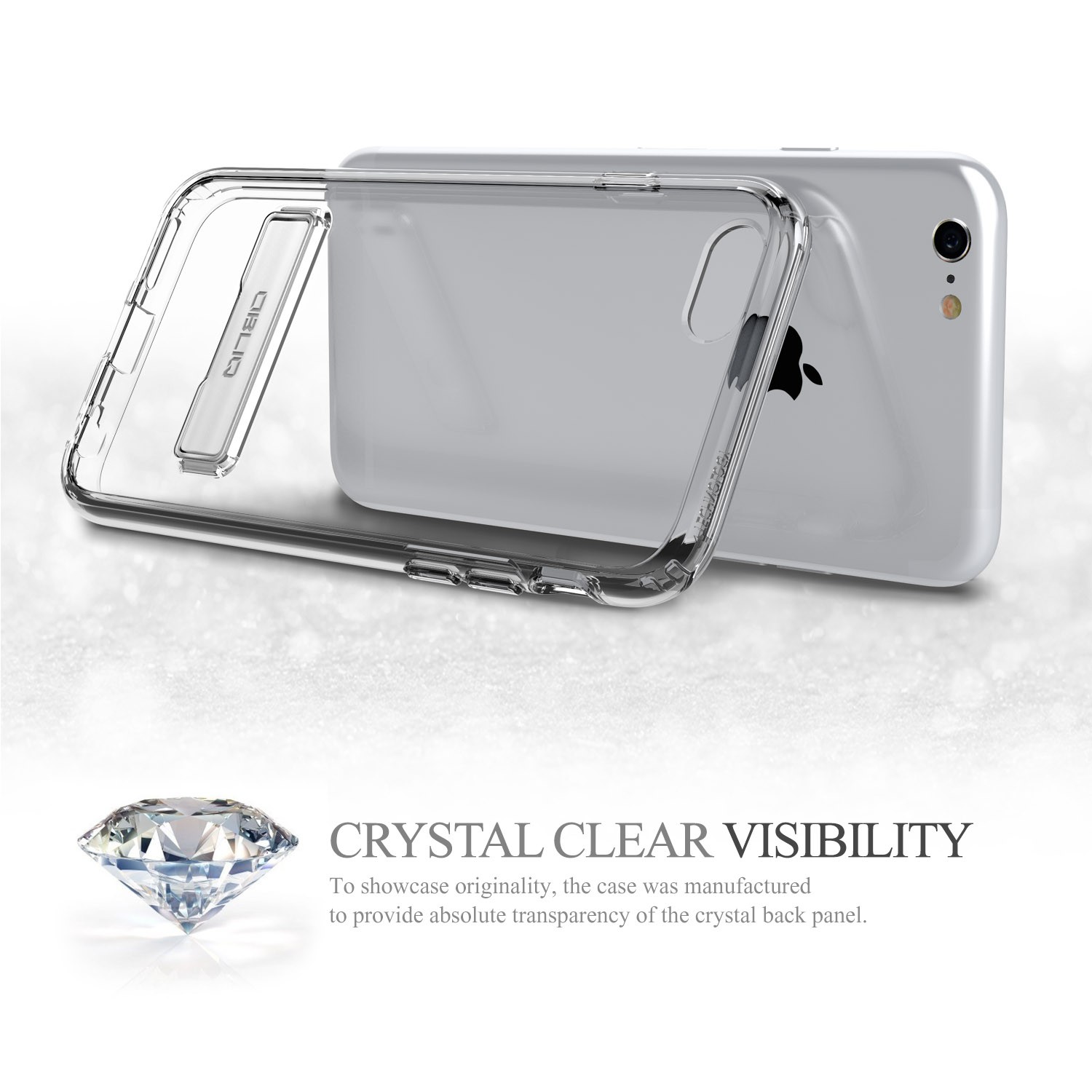 Coque iPhone 6/6S Obliq Naked Shield - Transparente