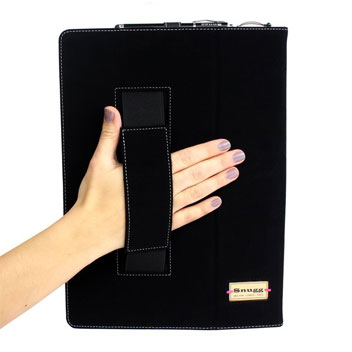 Snugg Leather Style iPad Pro Case - Black