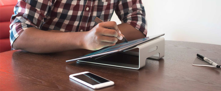 Twelve South ParcSlope iPad Pro Stand - Silver