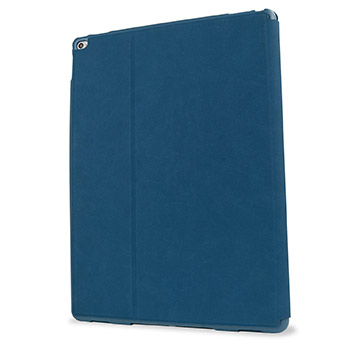 Comma Elegant Series Leather iPad Pro Case - Dark Blue
