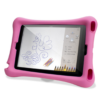 Olixar Big Softy Child-Friendly iPad Mini 4 Skal - Rosa