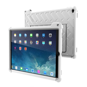 Gumdrop Hideaway iPad Pro Stand Case - White / Grey