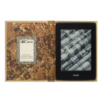 KleverCase Kindle Paperwhite 6 Inch Book Case - Sherlock Holmes
