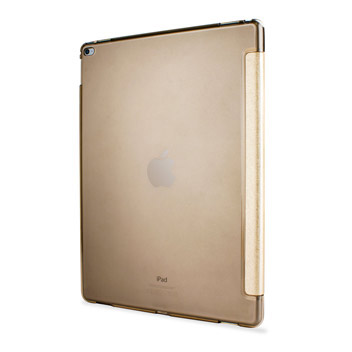 Olixar iPad Pro 12.9 inch Folding Stand Smart Fodral - Guld / Klar