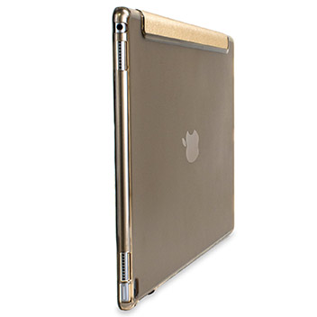 Coque iPad Pro 12.9 2015 Olixar Support Pliable Smart - Or / Transparent