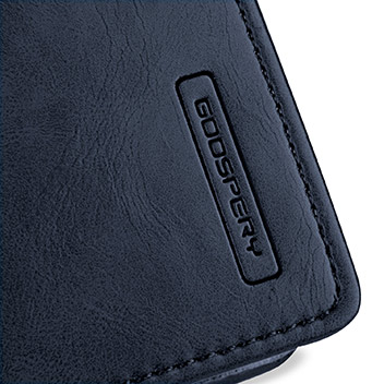 Mercury Blue Moon Samsung Galaxy J5 Wallet Case - Navy