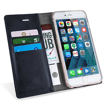 Mercury Blue Moon iPhone 6S / 6 Wallet Case - Navy