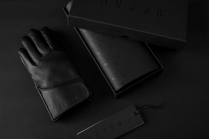 Mujjo Genuine Leather Touchscreen Gloves - Size 9