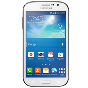 Funda Samsung Galaxy Grand Olixar FlexiShield Gel - Negra Ahumada