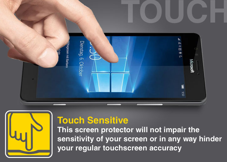 Olixar Microsoft Lumia 950 Tempered Glass Screen Protector