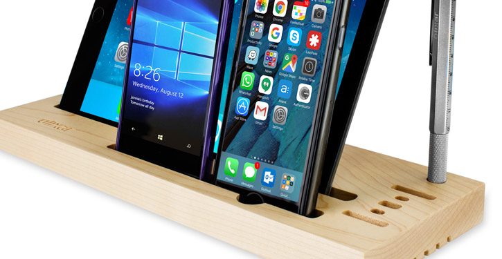 Olixar Tablet and Smartphone Multifunction Desk Station