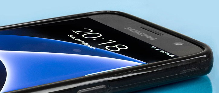 FlexiShield Samsung Galaxy S7 Gel Case - Black