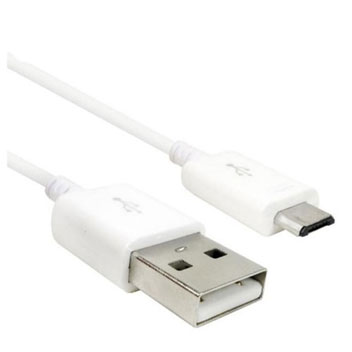 Official Samsung Galaxy S7 Micro USB  Cable - White