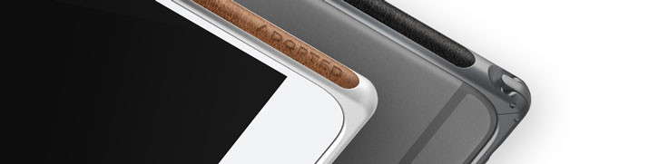 Adopted Frame Aluminium Leather iPhone 6S Plus / 6 Plus Bumper Case - Brown