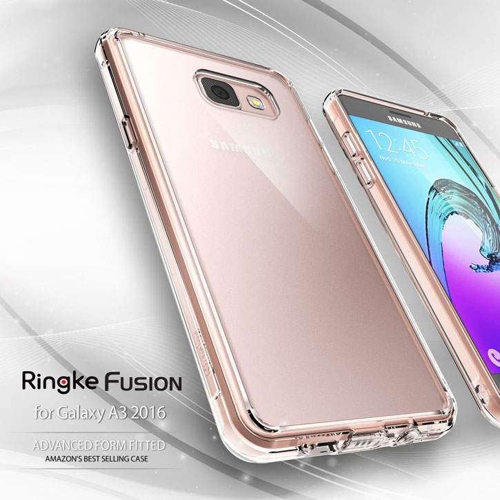 Coque Samsung Galaxy A3 2016 Rearth Ringke Fusion Transparente Crystal