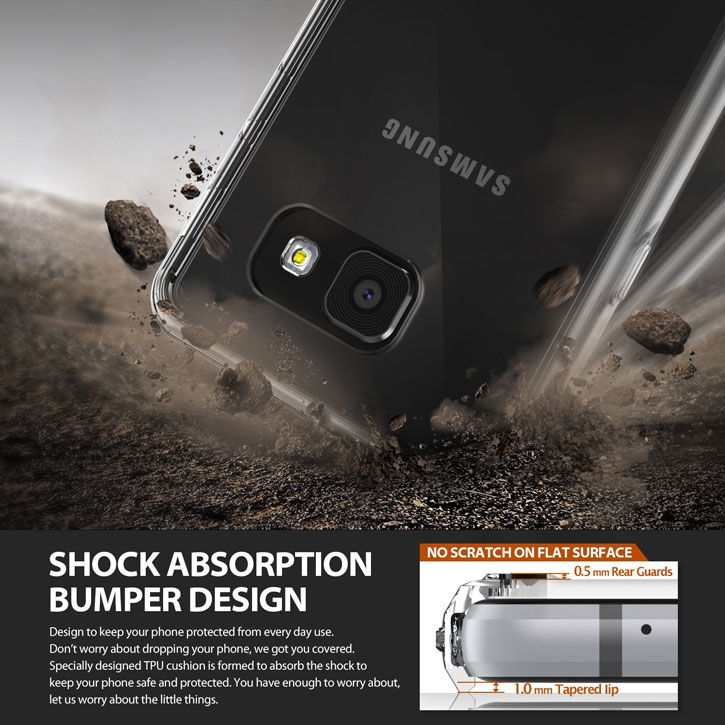 Rearth Ringke Fusion Samsung Galaxy A3 2016 Case - Crystal Clear