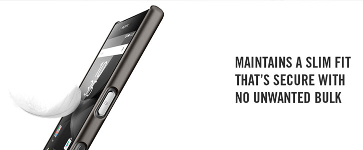 Coque Sony Xperia Z5 Spigen SGP Thin Fit – Noire Lisse