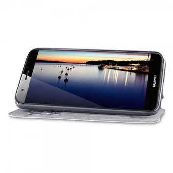 Olixar Low Profile Huawei G8 Wallet Case - Grey 