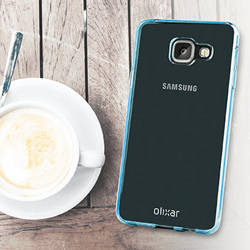 FlexiShield Samsung Galaxy A3 2016 Gel Case - Blue