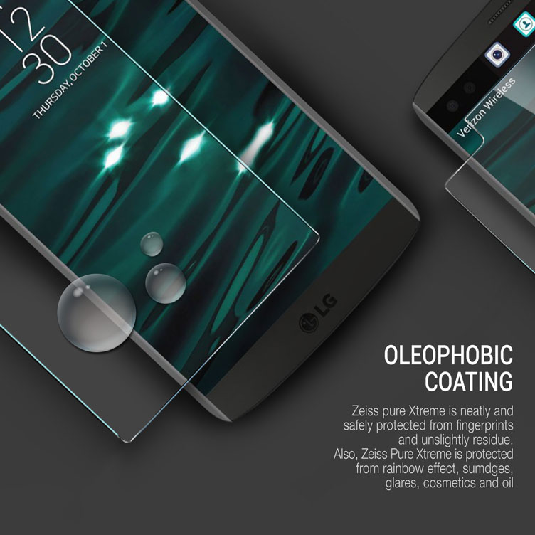 Obliq Zeiss Pure Xtreme LG V10 Tempered Glass Screen Protector