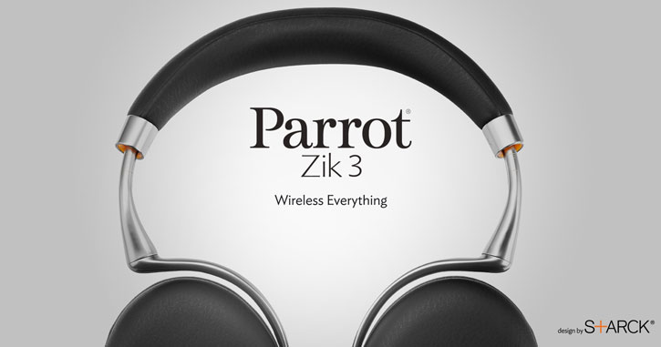 Parrot ZiK 3 Wireless Bluetooth Stereo Headphones