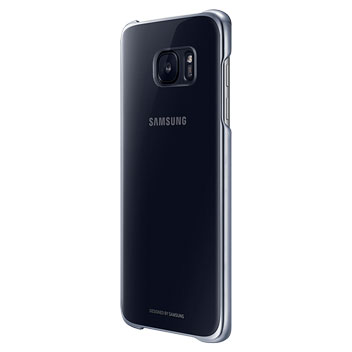 Official Samsung Galaxy S7 Edge Clear Cover Case - Black