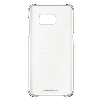 Clear Cover Officielle Samsung Galaxy S7 Edge - Or