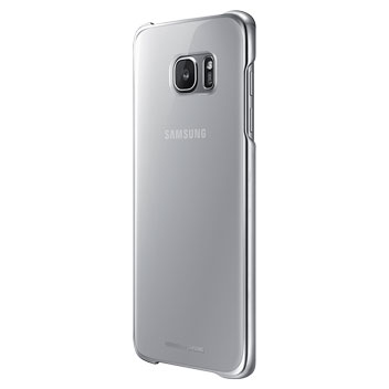 Official Samsung Galaxy S7 Edge Clear Cover Case - Silver