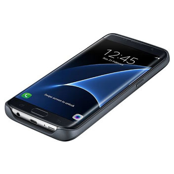 Official Samsung Galaxy S7 Edge Back Pack Battery Case - Black