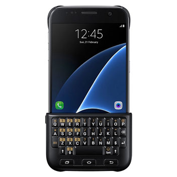 Official Samsung Galaxy S7 Keyboard Cover - Black